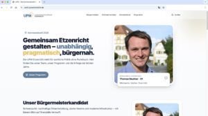 Sonderseite zur Wahl 2026 in Etzenricht